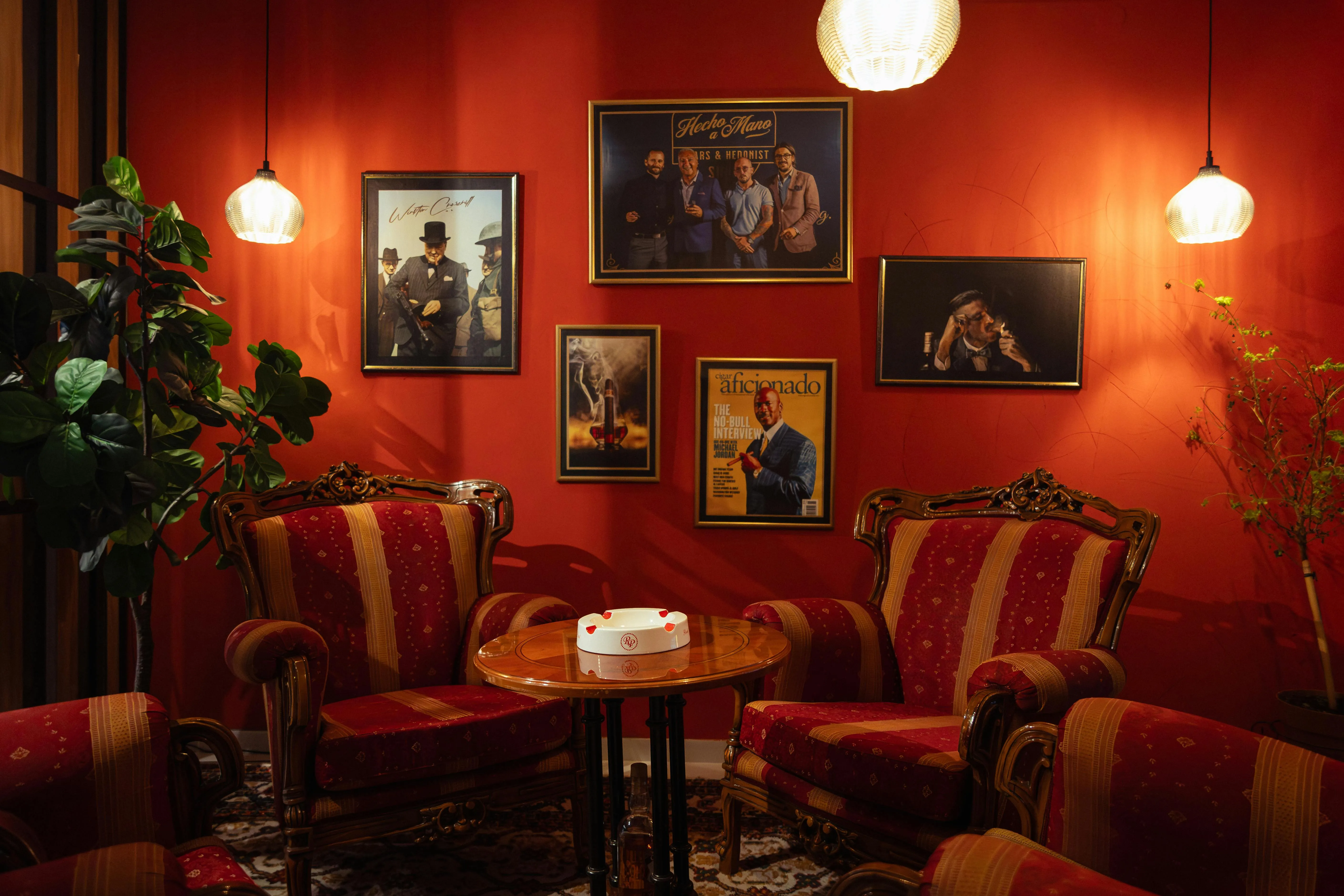 A comfortable lounge, the kind of setting where friends and family invest