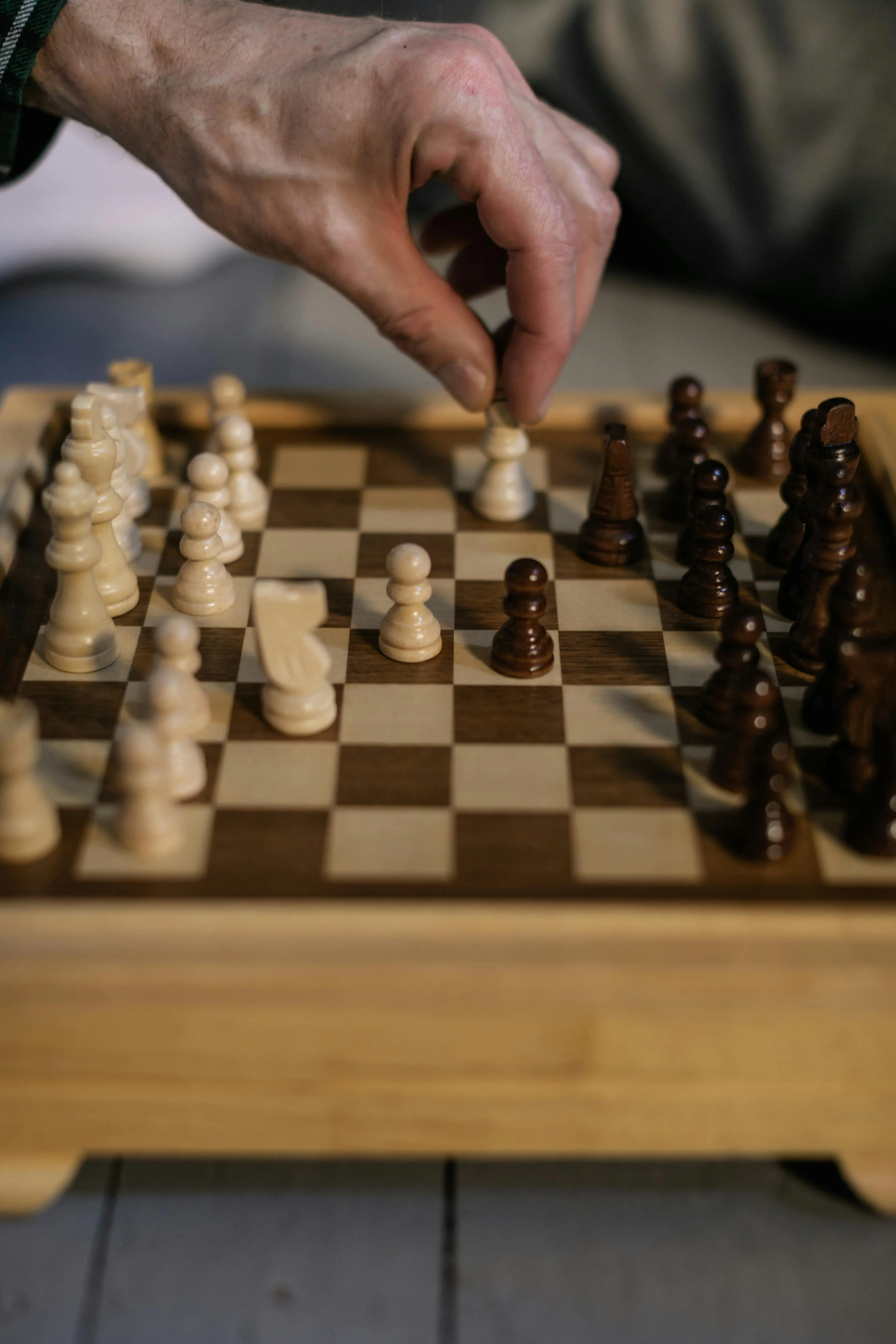 Chess pieces representing the strategic governance decisions in an LLC